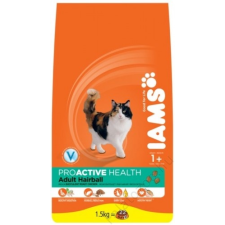 IAMS Cat Adult Hairball Chicken 2,55Kg macskaeledel