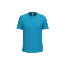  IB310 Ideal 150 körkötött férfi pamut póló, Ideal Atoll Blue-L