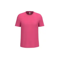  IB310 Ideal 150 körkötött férfi pamut póló, Ideal Fuchsia-XS férfi póló