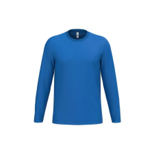 IB313 Unisex Ideal 150 hosszú ujjú pamut póló, Ideal Royal Blue-M férfi póló