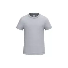  IB322 Ideal 190 gyerek rövid ujjú pamut póló, Ideal Oxford Grey-4/6
