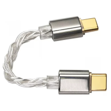 iBasso USB 2.0 Type C Összekötő Ezüst 10cm MG-ibassoCB18 kábel és adapter