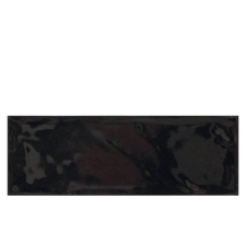 IBER BULEVAR FALICSEMPE BLACK 10X30,5CM FEKETE csempe