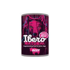  Ibero Natural konzerv kölyökkutyáknak 100% marhahús 400 gr kutyaeledel