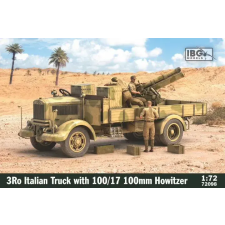  IBG 72098 3Ro Italian Truck with 100/17 Howitzer 1:72 makett