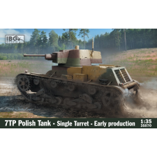 IBG Models 35070 7TP Single Turret Early Production lengyel tank műanyag modell (1:35) makett
