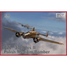 IBG Models IBD PZL 37A bis II Los Polish repülőgép műanyag modell (1:72) makett