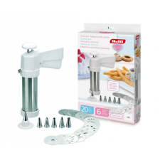  Ibili Keksz, linzer, churros készítő és díszítő készlet (20+6) 769500 konyhai eszköz