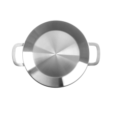 Ibili -Triply Energy paella serpenyő, rozsdamentes acél/alumínium, 30x4,1 cm, ezüstözött, ezüstözve edény