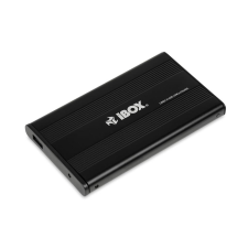 iBox IEU2F01 HD-01 2.5" USB 2.0 Külső HDD ház Fekete (IEU2F01) asztali számítógép kellék