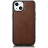 Icarer Leather Oil Wax Tok Valódi Bőrrel iPhone 14 Plus Magsafe Kompatibilis Barna Wmi14220719-Bn (ICR430)