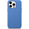 Icarer Litchi Prémium Bőr Tok Bőr Tok iPhone 14 Pro Max Mágneses Magsafe Világoskék Wmi14220712-Lb (ICR378)