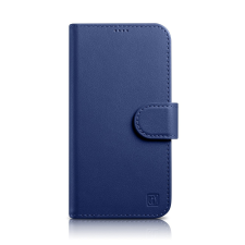 Icarer tárca tok 2in1 iPhone 14 Pro Max bőr Flip Cover Anti-RFID kék (WMI14220728-BU) tok és táska