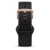 Ice-watch ICE smart - Fekete, rozé arany szilikon szíj - (022283)