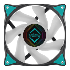 Iceberg THERMAL IceGALE ARGB PWM - 120mm ARGB Black (ICEGALE12A-E0A) hűtés