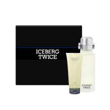 Iceberg Twice pour Homme Ajándékszett, Eau de toilette 125 ml + Tusfürdő 100 ml, férfi kozmetikai ajándékcsomag