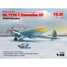  ICM He 111H-3 Romanian AF, WWII Bomber 1:48 (48266) makett