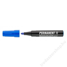 ICO Alkoholos marker, 1-3 mm, kúpos, ICO Permanent 11, kék (TICP11K) filctoll, marker