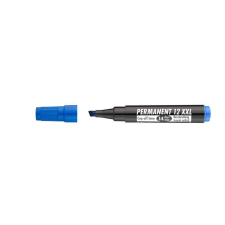ICO Alkoholos marker, 1-4 mm, vágott, ICO &quot;Permanent 12 XXL&quot;, kék (TICP12XK) filctoll, marker