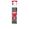 ICO Alkoholos marker készlet, OHP, 1-1,5 mm, M, ICO, 4 különböző szín