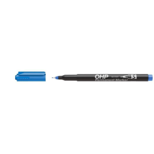 ICO Alkoholos marker, OHP, 0,3 mm, S, ICO, kék filctoll, marker