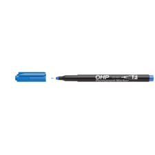 ICO Alkoholos marker, OHP, 0,5 mm, F, ICO, kék filctoll, marker