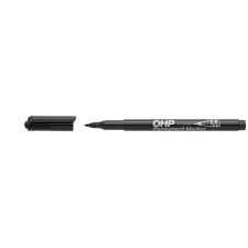 ICO Alkoholos marker, OHP, 1-1,5 mm, M, ICO, fekete papírárú, csomagoló és tárolóeszköz