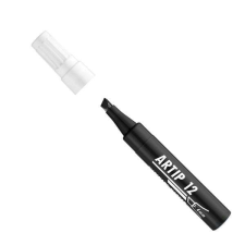 ICO Artip 12 fekete marker filctoll, marker