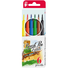 ICO : Brush Pen ecsetirón készlet 6db-os ecset, festék