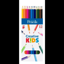ICO Creative Kids: Hatszögletű színes ceruza - 12 db-os színes ceruza
