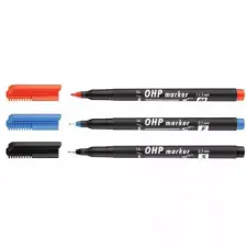 ICO Filc Marker Fekete Ico OHP S Permanent D10 filctoll, marker