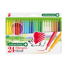 ICO Filctoll ICO Rainbow antibakteriális 24-as klt filctoll, marker