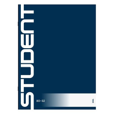 ICO Füzet, tűzött, A4, sima, 32 lap, ICO "Student" füzet