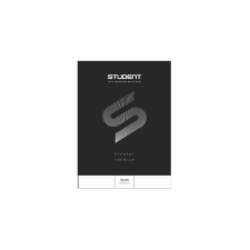 ICO Füzet vonalas ICO Student Black Prémium A/4 80 lapos füzet