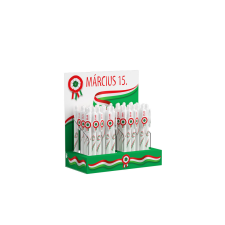 ICO Golyóstoll 0,8mm, nyomógombos Ico kokárdás, 48 db/display, írásszín kék toll