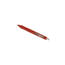 ICO Golyóstoll nyomógombos 0,8mm, műanyag piros test Apollo K, írásszín piros toll
