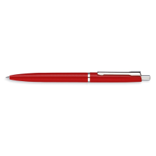 ICO Golyóstoll nyomógombos 0,8mm, műanyag piros test Blanka K, írásszín piros toll