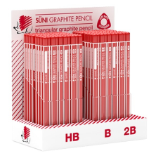 ICO Grafitceruza display ico süni háromszög hb,b,2b 184 darabos 9130047000 ceruza