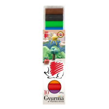 ICO Gyurma ICO Süni, színes, 200 g, 10 db-os készlet gyurma