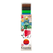 ICO Gyurmakészlet, 200g. Süni Ico 10 klf. szín gyurma