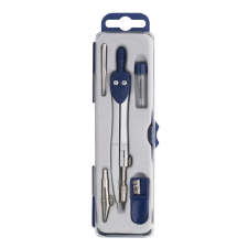 ICO Körző készlet fém 5 db-os S1005L Ico kék körző