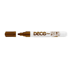 ICO Lakkmarker, 2-4 mm, ICO "Decomarker" barna filctoll, marker