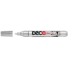 ICO Lakkmarker ICO DecoMarker 2-4mm ezüst filctoll, marker