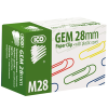 ICO : M28 Színes gemkapocs 28mm 100db-os