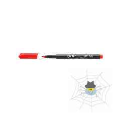 ICO OHP M 1 - 1,5 mm permanent marker - piros filctoll, marker
