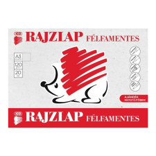 ICO Rajzlap, félfamentes, A3, 120 g/m2, ICO "Süni", 20db/cs rajzlap