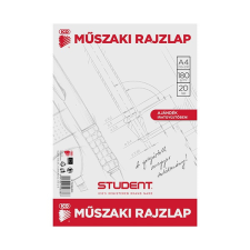ICO Rajzlap műszaki ICO Student A/4 20 ív/csomag rajzlap