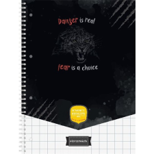 ICO student art a4 70lapos kockás spirálfüzet 7500087004 füzet