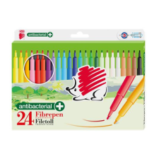 ICO süni 300 antibakteriális 24db-os vegyes színű d24 rostirón készlet 9580122001 filctoll, marker