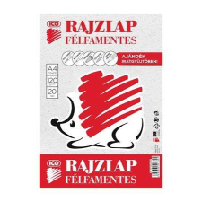  ICO "Süni" A4 120 g/m2 félfamentes rajzlap rajzlap